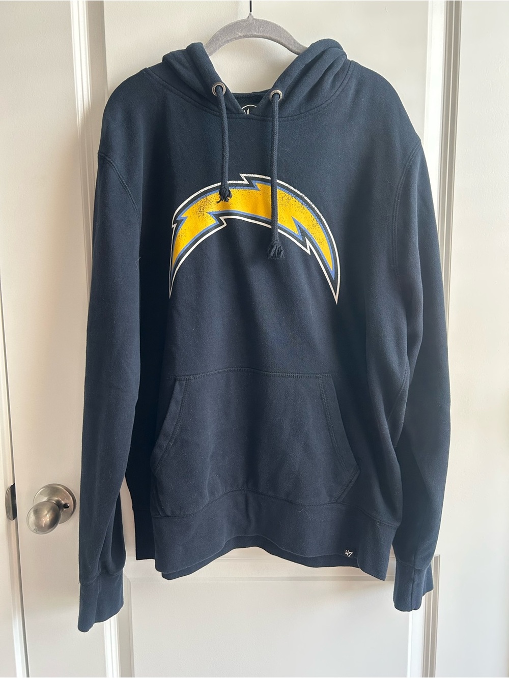 47 Los Angeles Chargers Navy Crewneck Sweatshirt